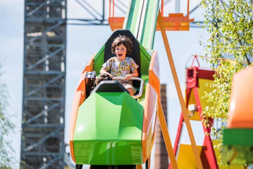 Attraktionen und Spielbereiche im Freizeitpark Elbefreizeitland