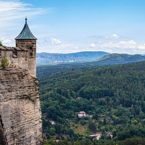 Blick von der Festung Königstein