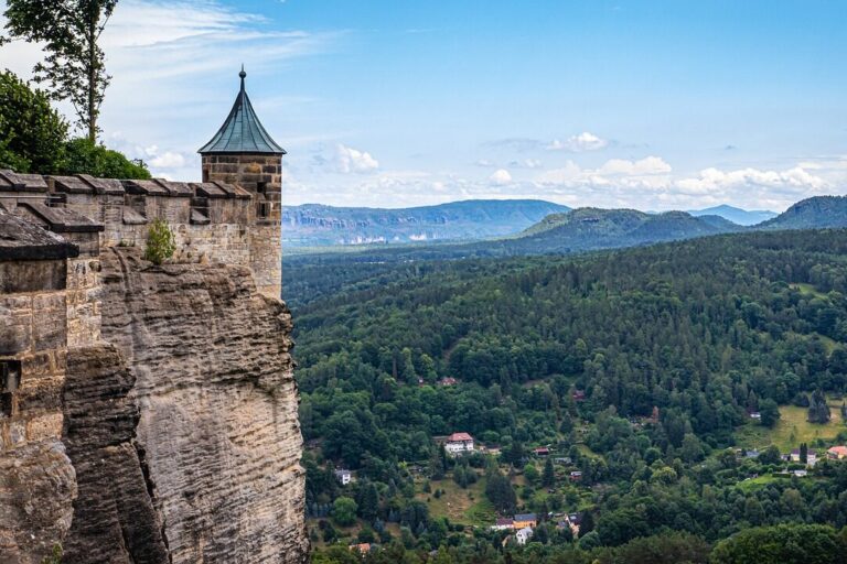 Blick von der Festung Königstein